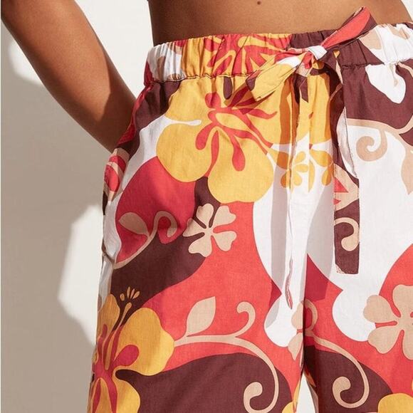 NWT FAITHFULL THE BRAND Celvia Pant Ulani Floral  Sold at Anthropologie Size 8 - Picture 3 of 9